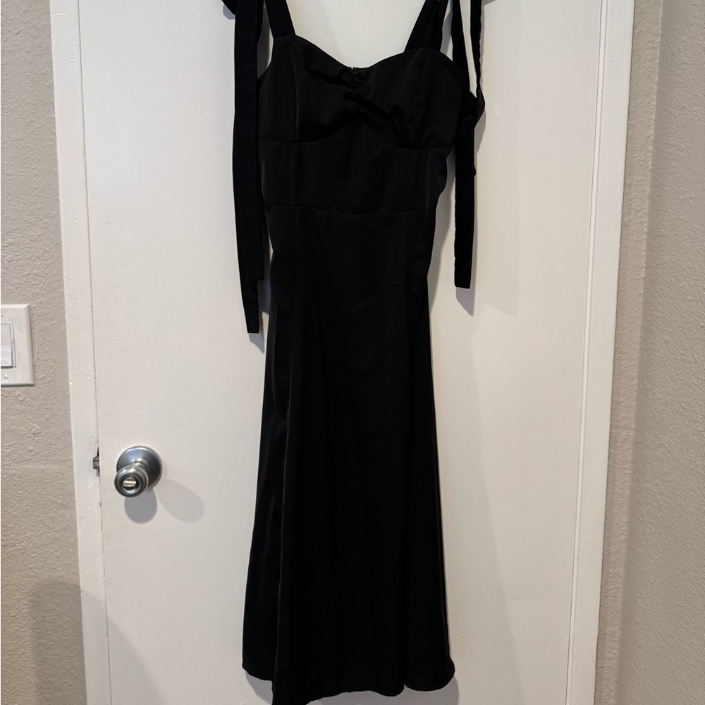 Elegant Black Women's Dress
